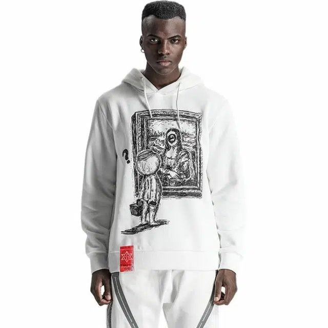 NORVINCY x SCREW Hoodie White