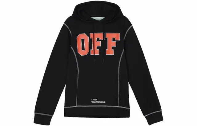 OFF-WHITE Hoodie Black