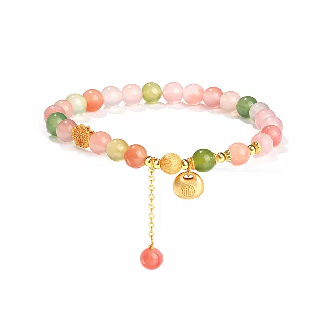 帝苏行 典雅大方 福袋流苏 新中式国潮 吉祥如意 平安顺遂 简约小众设计 玉髓 手串 女款