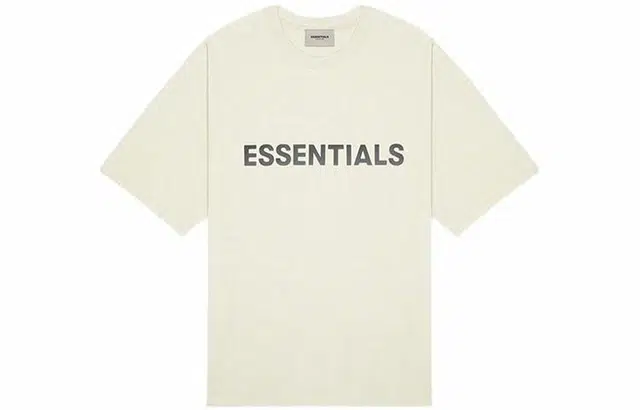 Fear of God Essentials SS20 Graphic Logo Cream T