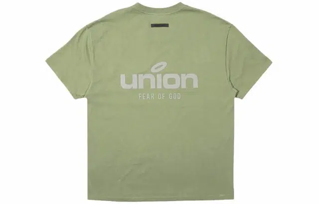Fear of God Essentials x Union LA Vintage Tee Green