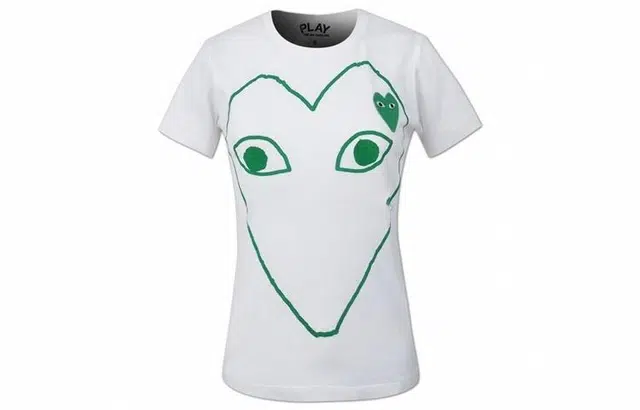 CDG Play White T-Shirt