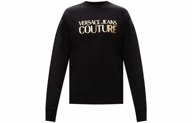 Versace Jeans Couture Logo Sweatshirt Black