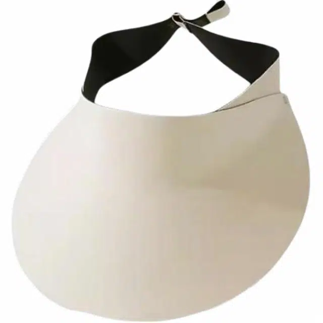 优莲茵 无痕一体遮阳帽 骑车登山户外休闲遮脸防紫外线空顶帽 可调节不勒头大帽檐 便携可折叠 锦纶 防晒帽 男女同款情侣款