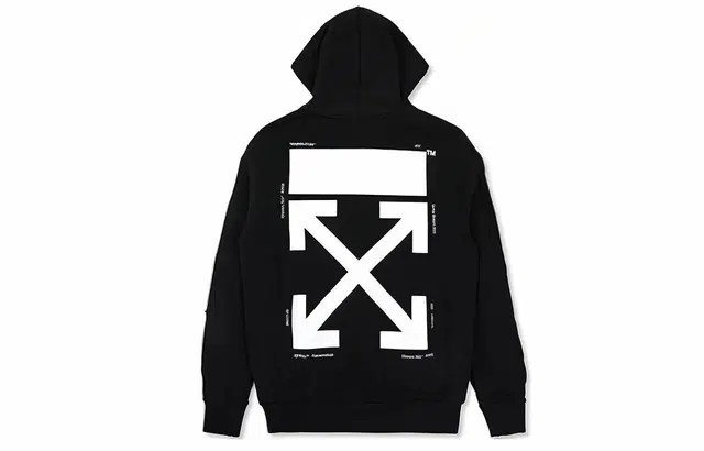OFF-WHITE Hoodie Black