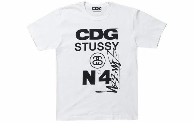 CDG x Stussy Logo T-Shirt