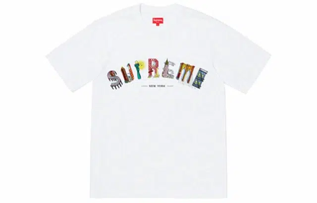 Supreme SS19 City Arc Tee White LogoT