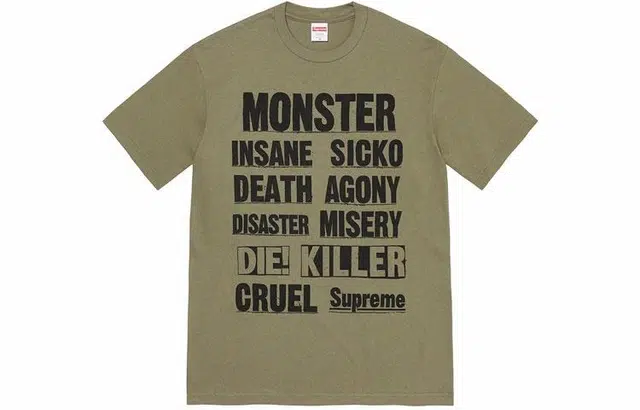 Supreme Monster Tee Blue