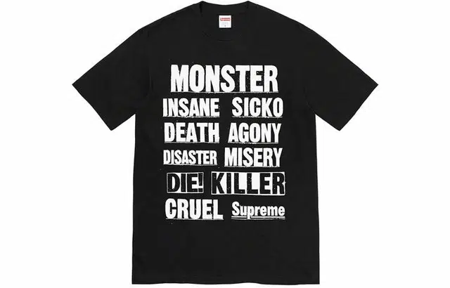 Supreme Week 7 Monster Tee T