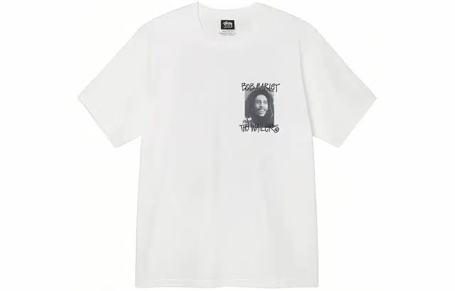 Stussy x Bob Marley The Wailers Gear Bob Frames Tee T