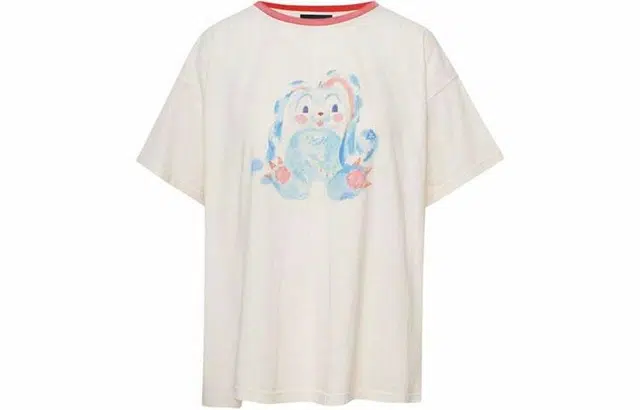 WE11DONE SS21 Monster Tee White