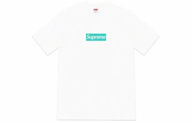 Supreme Week 12 xTIFFANY CO. Box Logo Tee T