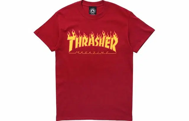 Thrasher Logo T-Shirt Red