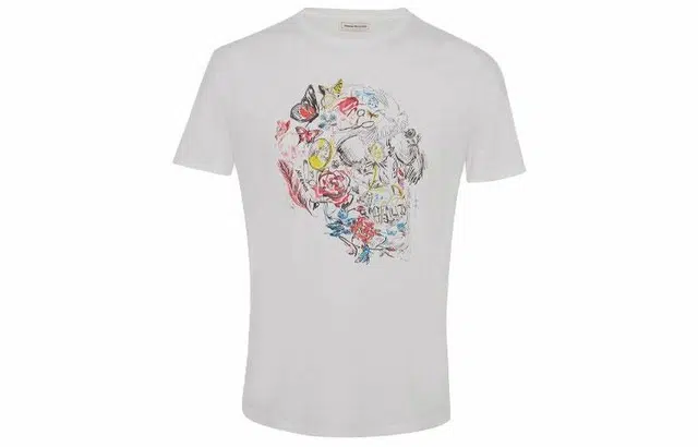 Alexander McQueen Skull Print T-Shirt SS22