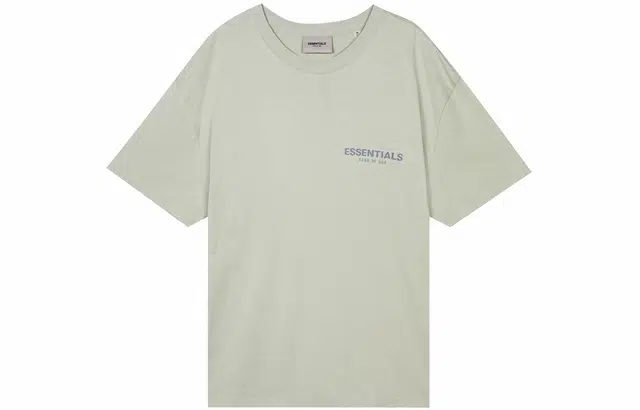 Fear of God Essentials FW21 GreenConcrete LogoT