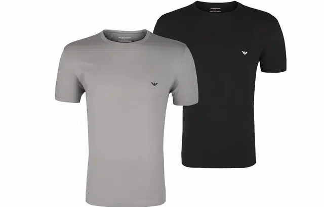 Emporio Armani Logo Crewneck T-Shirt 2-Pack