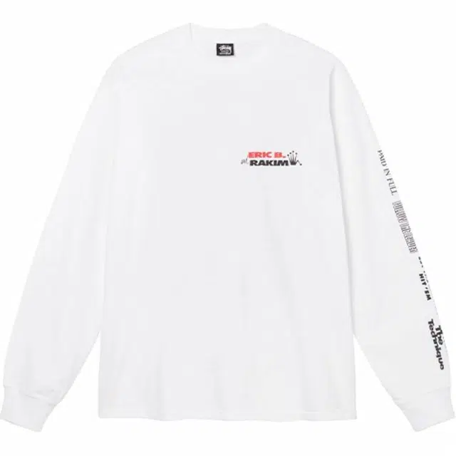 Stussy FW21 Move The Crowd Ls Tee White T