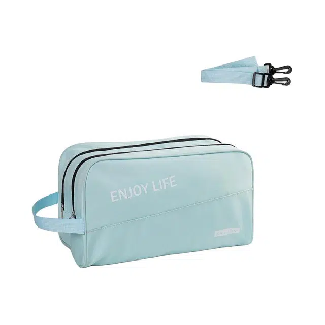 静玲珑 斜挎包干湿分离手提拎包男女运动大容量瑜伽健身包潮牌休闲旅行包