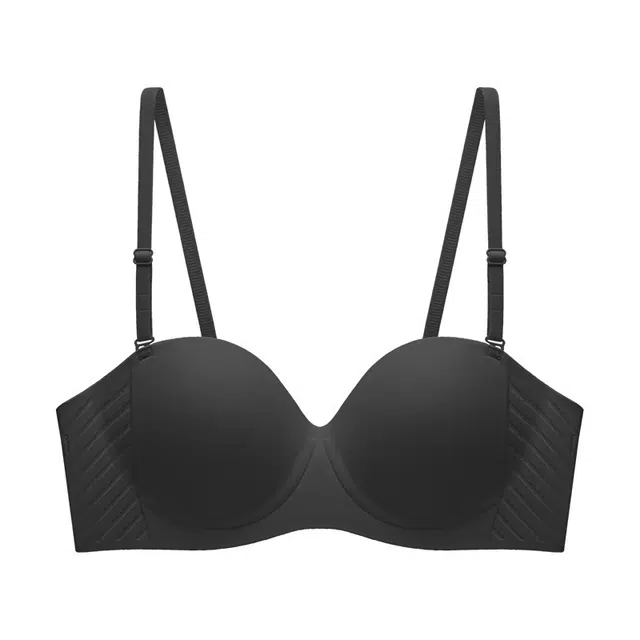 花蔓色 半杯聚拢大码大杯固定杯有钢圈收副乳无痕文胸 女款
