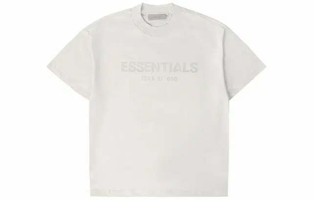 Fear of God Essentials Innersect FW21 Adult Tee Greige 3D Logo LogoT
