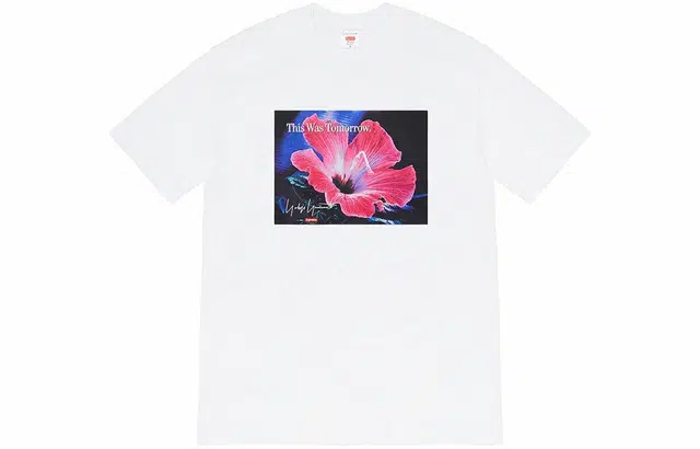 Supreme x Yohji Yamamoto Floral Tee