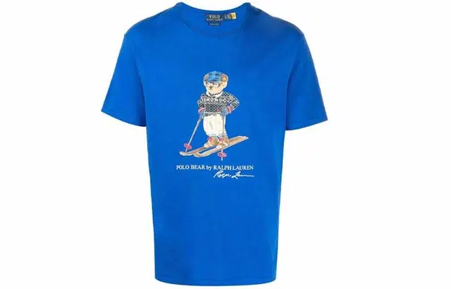 Polo Ralph Lauren Teddy Bear T-Shirt Blue
