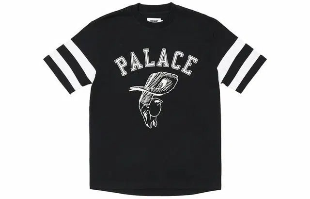 PALACE Goat Football Jersey Black