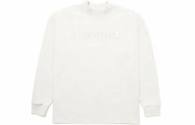 Fear of God Essentials Innersect Adult Ls Tee Greige LogoT