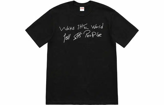 Supreme SS19 Buju Banton Wake The World Tee T