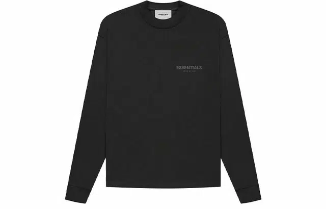 Fear of God Essentials FW21 Ls Tee Stretch Limo LogoT