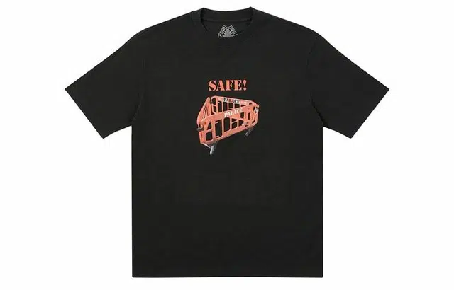 PALACE Graphic Letter T-Shirt Black