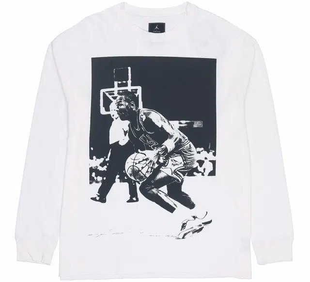 Jordan x Union SS22 Long Sleeve Tee White
