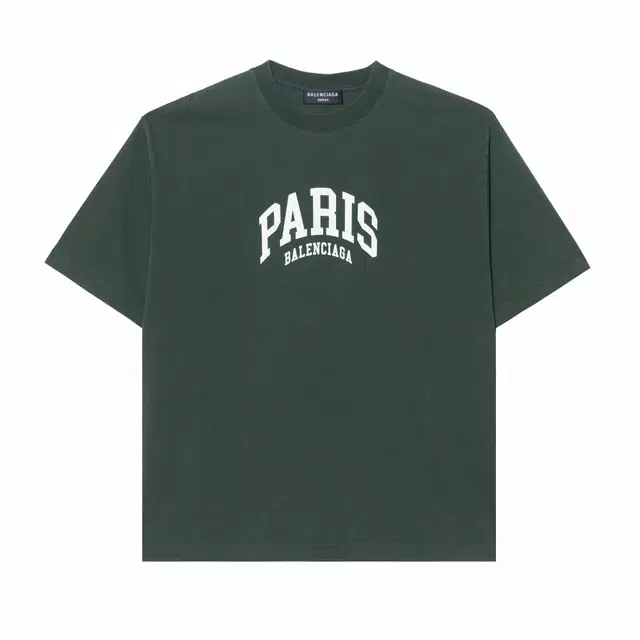 Balenciaga SS22 City Series Green Tee