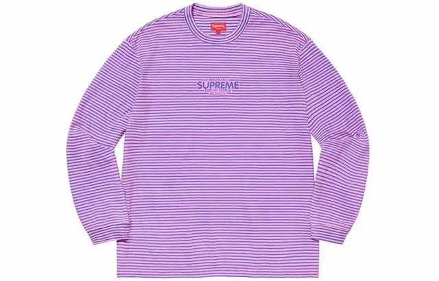 Supreme FW20 Week 8 Micro Stripe LS Top T