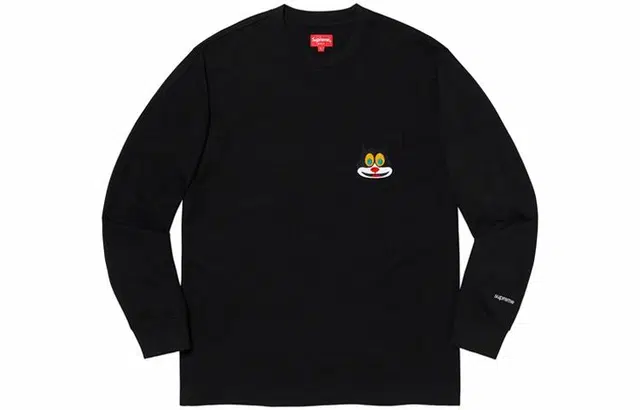 Supreme FW19 Week 4 Cat LS Pocket Tee T