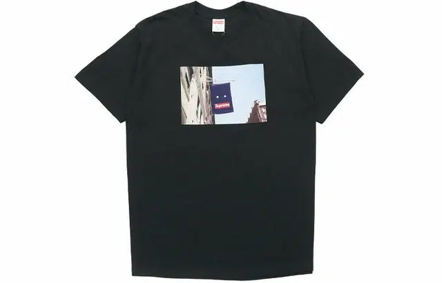 Supreme Banner Tee Black