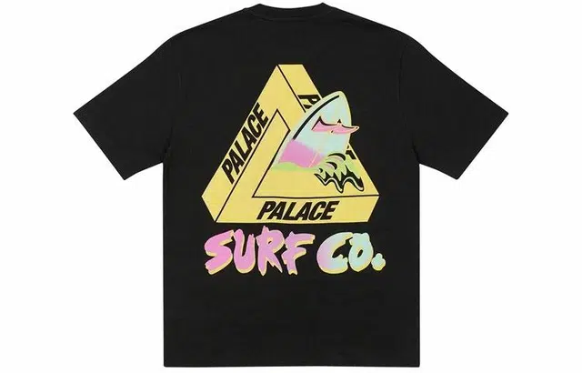PALACE SS22 Tri-Surf Co T-Shirt Black T
