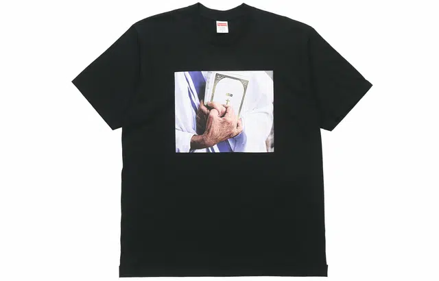 Supreme Bible Tee Black