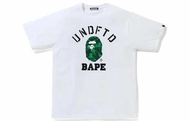A BATHING APE x UNDEFEATED Ape Head Tee