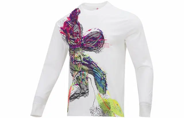 Jordan Long Sleeve T-Shirt White