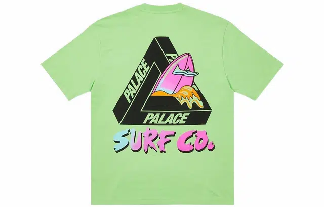 PALACE SS22 Tri-Surf Co T-Shirt Pistachio T