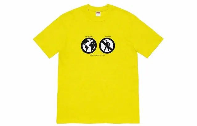 Supreme FW19 Week 1 Save The Planet Tee Sulfer T