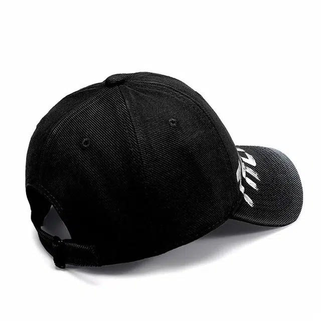 肯默 涂鸦字母街头嘻哈 头围可调节 棉 鸭舌帽 男女同款情侣款