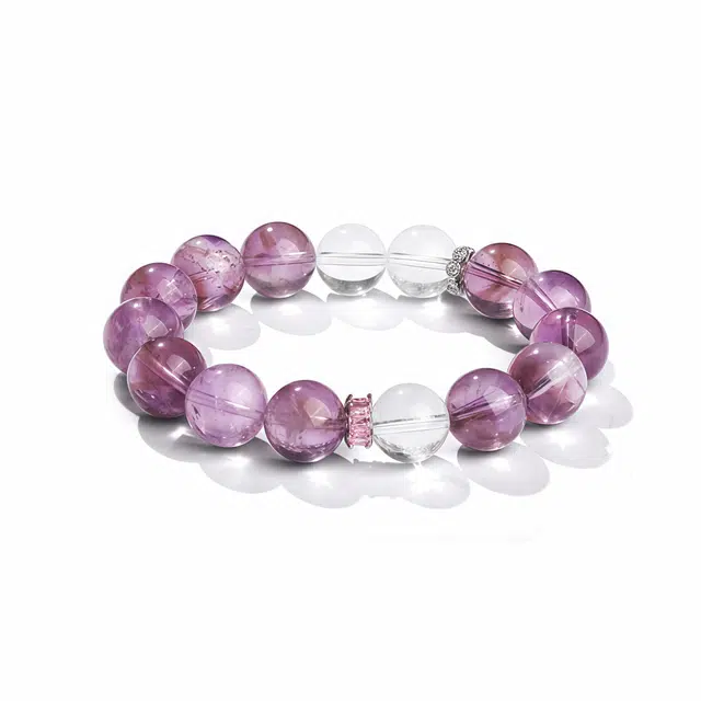 帝苏行 九紫离火能量 新中式国潮 吉祥如意平安顺遂 简约小众设计 典雅高贵#好运 紫水晶 手串 女款