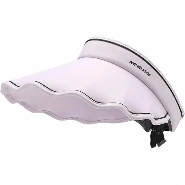 优莲茵 波浪遮阳帽 时尚运动户外帽子 空顶透气轻便舒适大帽檐休闲 聚酯纤维 防晒帽 男女同款情侣款