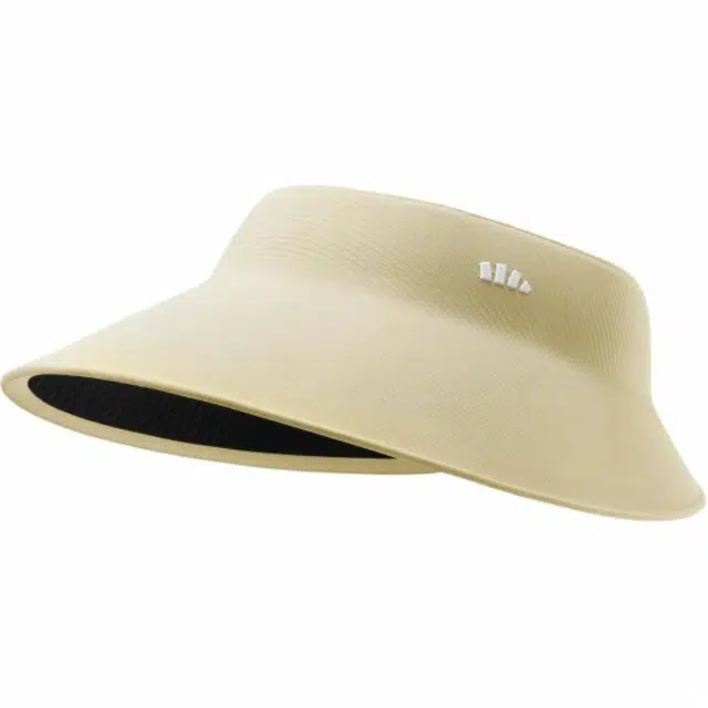 蕉下 纯色纹理设计图案装饰 聚酯纤维 防晒帽 女款 多色