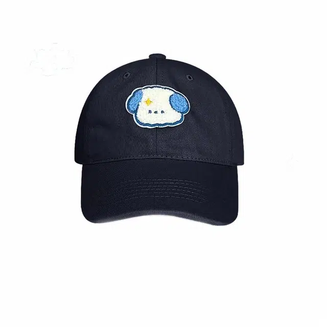 浪莎 可爱小狗遮阳防晒软顶显脸小 棉 鸭舌帽 男女同款情侣款