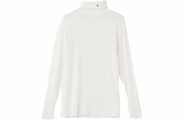 AMBUSH Temperature Regulation Turtleneck Long Sleeve Tee White