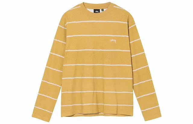 Stussy SS22 Hand Drawn Strlpr Ls Crew T