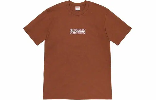 Supreme FW19 Week 17 Bandana Box Logo Tee T